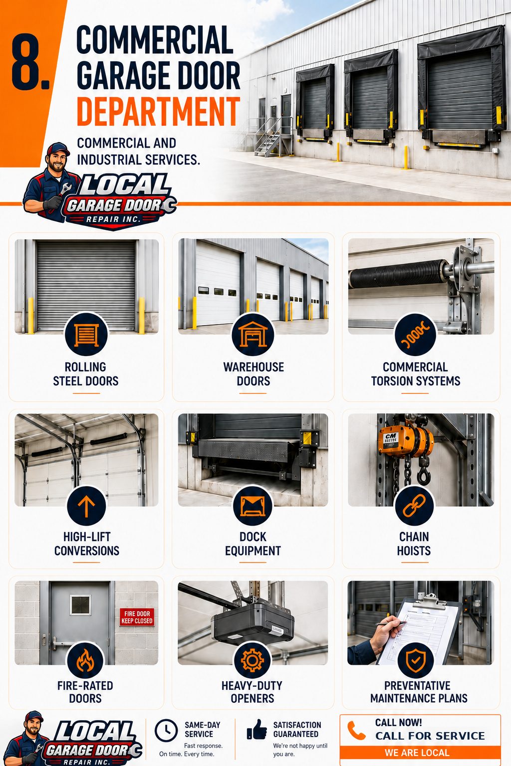 Commercial Garage Doors in Apple Valley