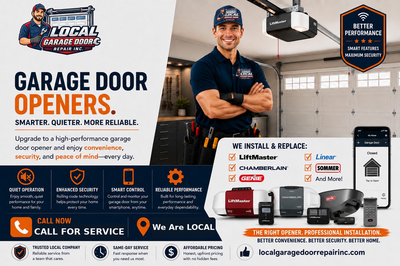 Garage Door Openers in Apple Valley